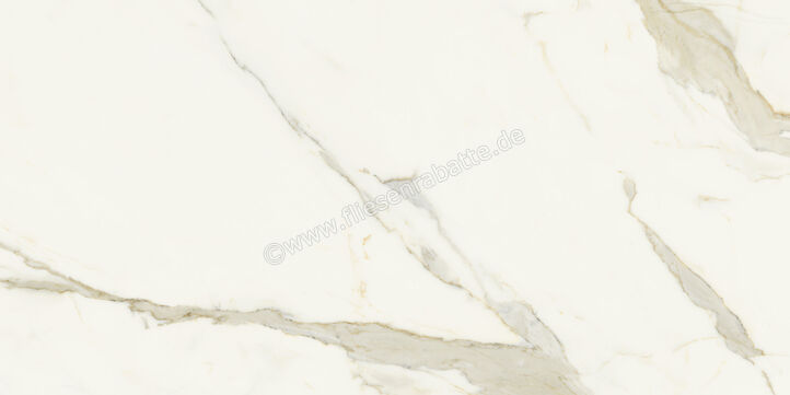  Marca Corona Scultorea Calacatta Oro Fino 60x120 cm Bodenfliese / Wandfliese Glänzend Eben Velvet J400 | 673348