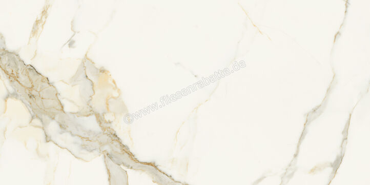  Marca Corona Scultorea Calacatta Oro Fino 60x120 cm Bodenfliese / Wandfliese Glänzend Eben Reflex J439 | 673447