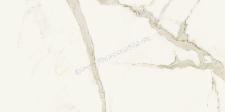  Marca Corona Scultorea Calacatta Oro Fino 60x120 cm Bodenfliese / Wandfliese Glänzend Eben Reflex J439 | 673450