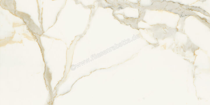  Marca Corona Scultorea Calacatta Oro Fino 60x120 cm Bodenfliese / Wandfliese Glänzend Eben Reflex J439 | 673453
