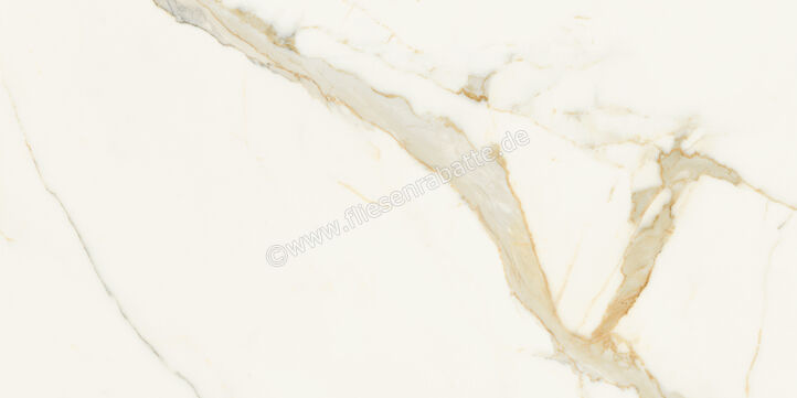  Marca Corona Scultorea Calacatta Oro Fino 60x120 cm Bodenfliese / Wandfliese Glänzend Eben Reflex J439 | 673465