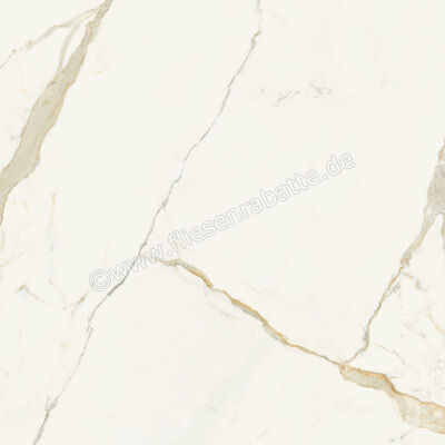  Marca Corona Scultorea Calacatta Oro Fino 120x120 cm Bodenfliese / Wandfliese Glänzend Eben Reflex J445 | 673486
