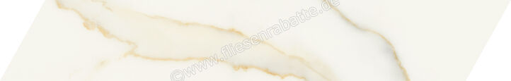  Marca Corona Scultorea Calacatta Oro Fino 7.5x45 cm Bodenfliese / Wandfliese Chevron A+B Matt Eben Naturale J472 | 673531