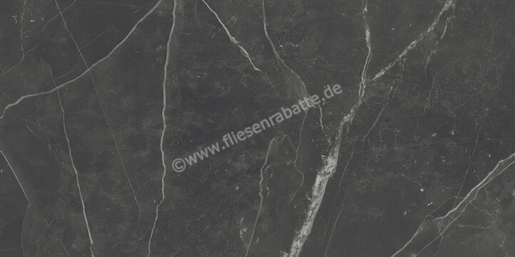  Marca Corona Scultorea Dark Diamond 60x120 cm Bodenfliese / Wandfliese Glänzend Eben Velvet J405 | 673621