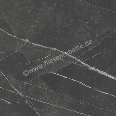  Marca Corona Scultorea Dark Diamond 120x120 cm Bodenfliese / Wandfliese Glänzend Eben Velvet J455 | 673735