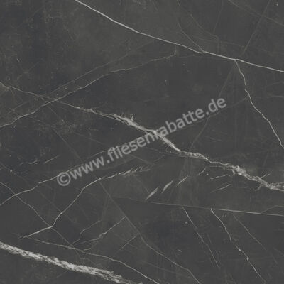  Marca Corona Scultorea Dark Diamond 120x120 cm Bodenfliese / Wandfliese Glänzend Eben Velvet J455 | 673741