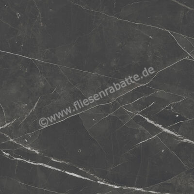  Marca Corona Scultorea Dark Diamond 120x120 cm Bodenfliese / Wandfliese Glänzend Eben Velvet J455 | 673747