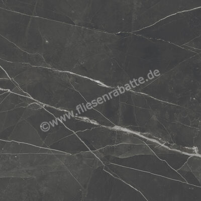  Marca Corona Scultorea Dark Diamond 120x120 cm Bodenfliese / Wandfliese Glänzend Eben Velvet J455 | 673750
