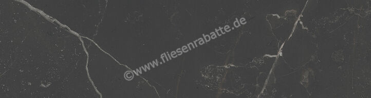  Marca Corona Miniature Scultorea Dark Diamond 6x24 cm Wandfliese Matt Eben Velvet J479 | 673810