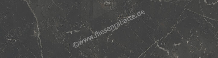  Marca Corona Miniature Scultorea Dark Diamond 6x24 cm Wandfliese Matt Eben Velvet J479 | 673825