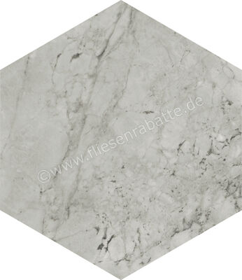  Marca Corona Scultorea Foam Grey 21.6x25 cm Bodenfliese / Wandfliese Esagona Matt Eben Naturale J470 | 673996
