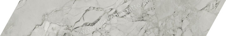  Marca Corona Scultorea Foam Grey 7.5x45 cm Bodenfliese / Wandfliese Chevron A+B Matt Eben Naturale J474 | 674023