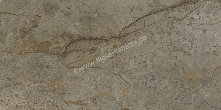  Marca Corona Scultorea River Grey 60x120 cm Bodenfliese / Wandfliese Glänzend Eben Velvet J404 | 674170