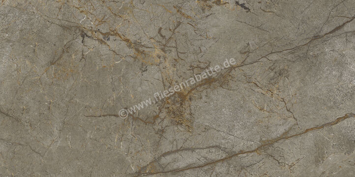  Marca Corona Scultorea River Grey 60x120 cm Bodenfliese / Wandfliese Glänzend Eben Velvet J404 | 674194