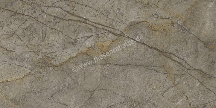  Marca Corona Scultorea River Grey 60x120 cm Bodenfliese / Wandfliese Glänzend Eben Velvet J404 | 674206