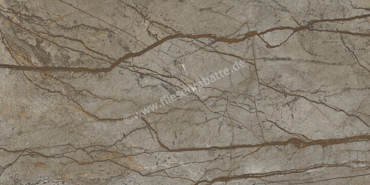  Marca Corona Scultorea River Grey 60x120 cm Bodenfliese / Wandfliese Glänzend Eben Reflex J443 | 674227