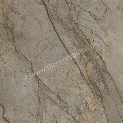  Marca Corona Scultorea River Grey 120x120 cm Bodenfliese / Wandfliese Glänzend Eben Reflex J449 | 674251