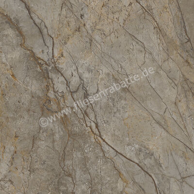  Marca Corona Scultorea River Grey 120x120 cm Bodenfliese / Wandfliese Glänzend Eben Reflex J449 | 674254