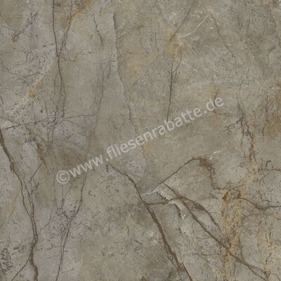  Marca Corona Scultorea River Grey 120x120 cm Bodenfliese / Wandfliese Glänzend Eben Velvet J454 | 674272
