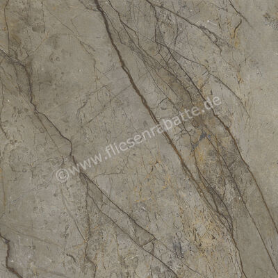  Marca Corona Scultorea River Grey 120x120 cm Bodenfliese / Wandfliese Glänzend Eben Velvet J454 | 674275