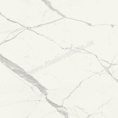  Marca Corona Scultorea Statuario Vena Argento 120x120 cm Bodenfliese / Wandfliese Glänzend Eben Reflex J447 | 674476