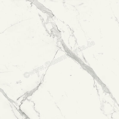  Marca Corona Scultorea Statuario Vena Argento 120x120 cm Bodenfliese / Wandfliese Glänzend Eben Reflex J447 | 674482