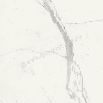  Marca Corona Scultorea Statuario Vena Argento 120x120 cm Bodenfliese / Wandfliese Glänzend Eben Reflex J447 | 674485