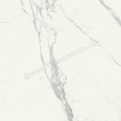  Marca Corona Scultorea Statuario Vena Argento 120x120 cm Bodenfliese / Wandfliese Glänzend Eben Reflex J447 | 674491