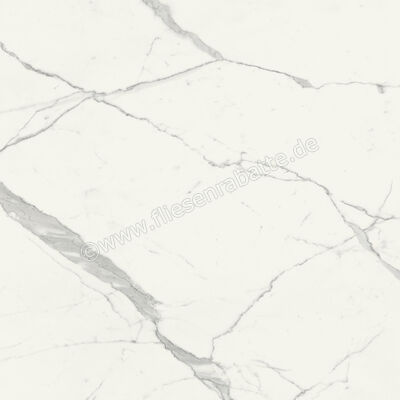  Marca Corona Scultorea Statuario Vena Argento 120x120 cm Bodenfliese / Wandfliese Glänzend Eben Velvet J452 | 674500
