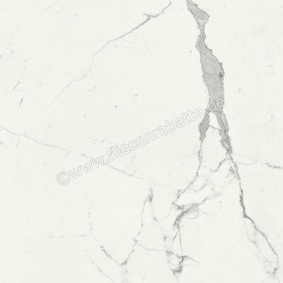  Marca Corona Scultorea Statuario Vena Argento 120x120 cm Bodenfliese / Wandfliese Glänzend Eben Velvet J452 | 674503