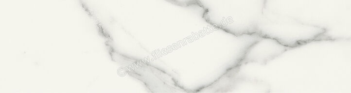  Marca Corona Miniature Scultorea Statuario Vena Argento 6x24 cm Wandfliese Matt Eben Velvet J477 | 674593