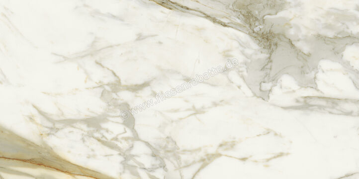  Marca Corona Scultorea Calacatta Vena Antica 60x120 cm Bodenfliese / Wandfliese Glänzend Eben Velvet J401 | 674623