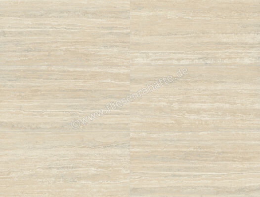  Marca Corona Scultorea Delicata Travertino Dorato 60x120 cm Bodenfliese / Wandfliese Matt Eben Naturale K095 | 675028