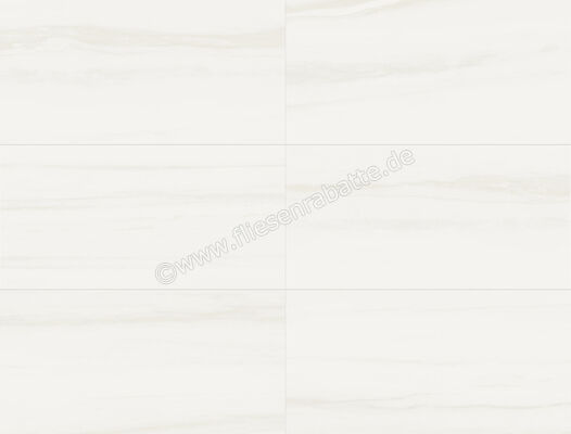  Marca Corona Scultorea Delicata Bianco Striato 60x120 cm Bodenfliese / Wandfliese Glänzend Eben Velvet K230 | 675241