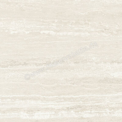  Marca Corona Scultorea Delicata Travertino Bianco 120x120 cm Bodenfliese / Wandfliese Matt Eben Naturale K461 | 675472