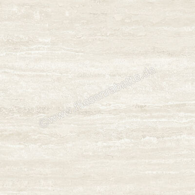  Marca Corona Scultorea Delicata Travertino Bianco 120x120 cm Bodenfliese / Wandfliese Matt Eben Naturale K461 | 675475