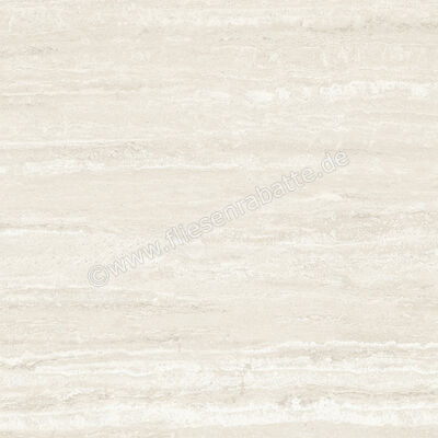  Marca Corona Scultorea Delicata Travertino Bianco 120x120 cm Bodenfliese / Wandfliese Matt Eben Naturale K461 | 675478