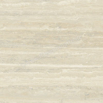  Marca Corona Scultorea Delicata Travertino Dorato 120x120 cm Bodenfliese / Wandfliese Matt Eben Naturale K462 | 675484