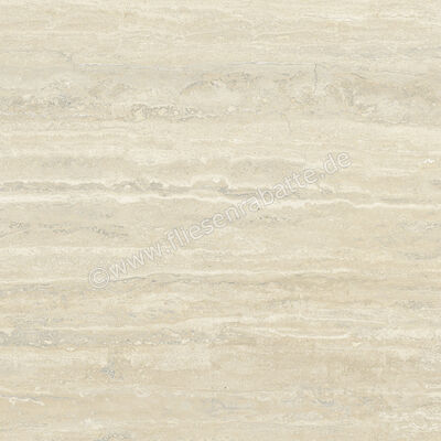  Marca Corona Scultorea Delicata Travertino Dorato 120x120 cm Bodenfliese / Wandfliese Matt Eben Naturale K462 | 675487