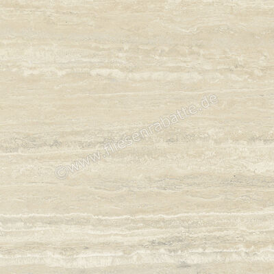  Marca Corona Scultorea Delicata Travertino Dorato 120x120 cm Bodenfliese / Wandfliese Matt Eben Naturale K462 | 675496