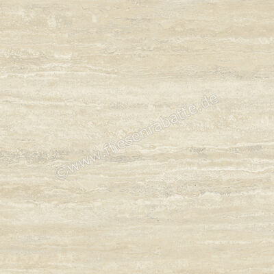  Marca Corona Scultorea Delicata Travertino Dorato 120x120 cm Bodenfliese / Wandfliese Matt Eben Naturale K462 | 675499