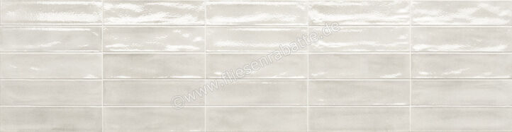  Marca Corona Multiforme Talco 7.5x30 cm Wandfliese Glänzend Strukturiert Lucido I852 | 675619