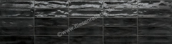  Marca Corona Multiforme Ossidiana 7.5x30 cm Wandfliese Glänzend Strukturiert Lucido I854 | 675631