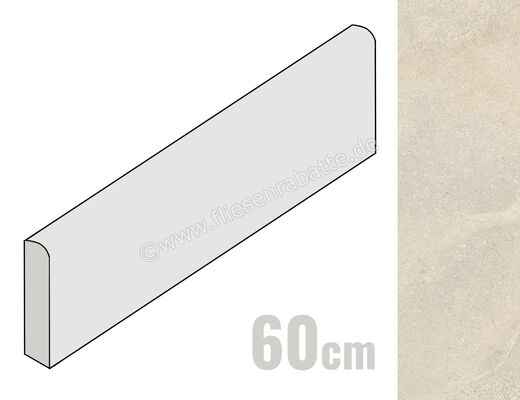  Marca Corona Arkislate Osso 7.2x60 cm Sockel Matt Strukturiert Naturale K572 | 676399