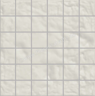 Emilceramica Forme Bianco Assoluto 30x30 cm Mosaik 5x5 Matt Strukturiert Silktech EMWN | 676747