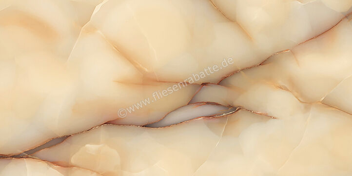  Emilceramica Tele Di Marmo Pure Onyx Onyx Miele 60x120 cm Bodenfliese / Wandfliese Matt Eben Silktech EMKF | 677029