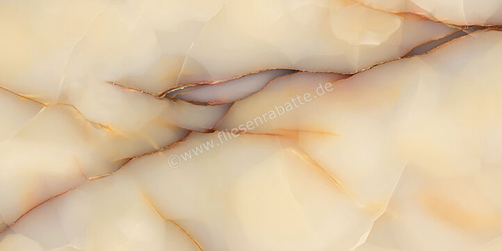  Emilceramica Tele Di Marmo Pure Onyx Onyx Miele 60x120 cm Bodenfliese / Wandfliese Glänzend Eben Full Lappato EMMP | 677065
