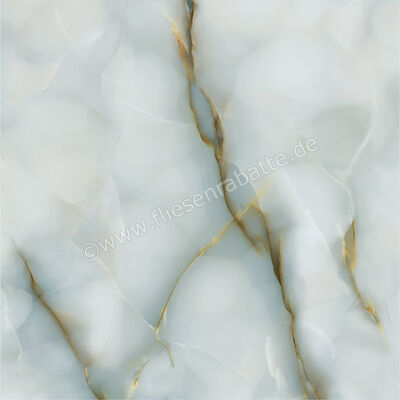  Emilceramica Tele Di Marmo Pure Onyx Onyx Turchese 120x120 cm Bodenfliese / Wandfliese Glänzend Eben Full Lappato EMGQ | 677194