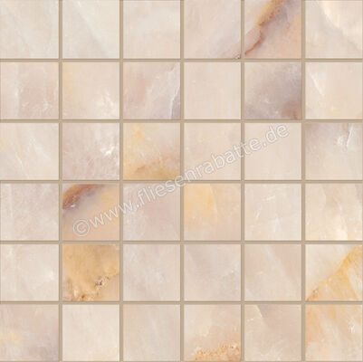  Emilceramica Tele Di Marmo Crystal Extra Pink 30x30 cm Mosaik 5x5 Matt Eben Silktech ENWZ | 677320