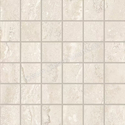  Emilceramica Dual Travertine Beige Poro Chiuso 30x30 cm Mosaik 5x5 Matt Eben Silktech ENTE | 677398